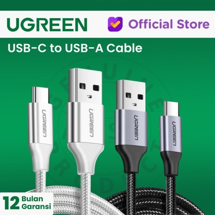 Kabel type c USB-C to USB-A Nylon Braided US288 1m UGREEN