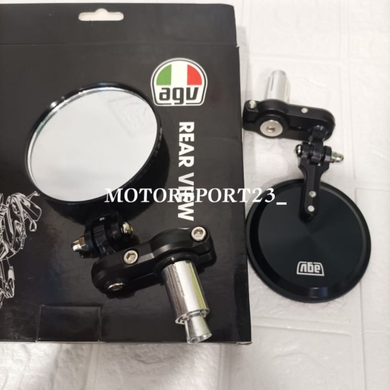 Spion Jalu bulat jepit stang Agv spion Jalu bulat model lipat Spion jepit stang bulat KLX-CRF 150-WR