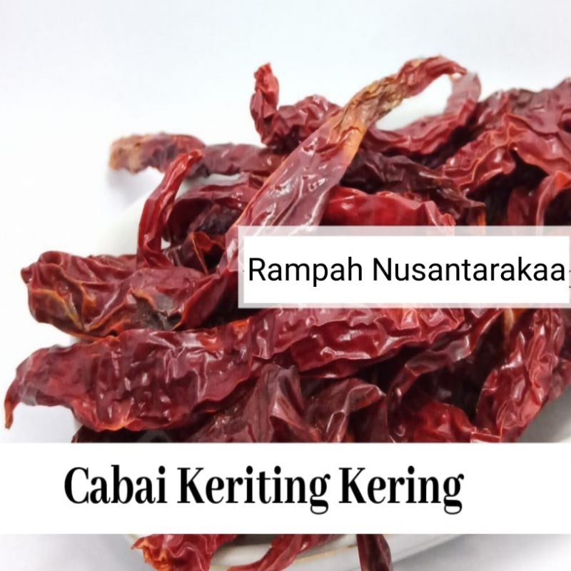 

Cabe keriting kering impor kemasan 10 kg