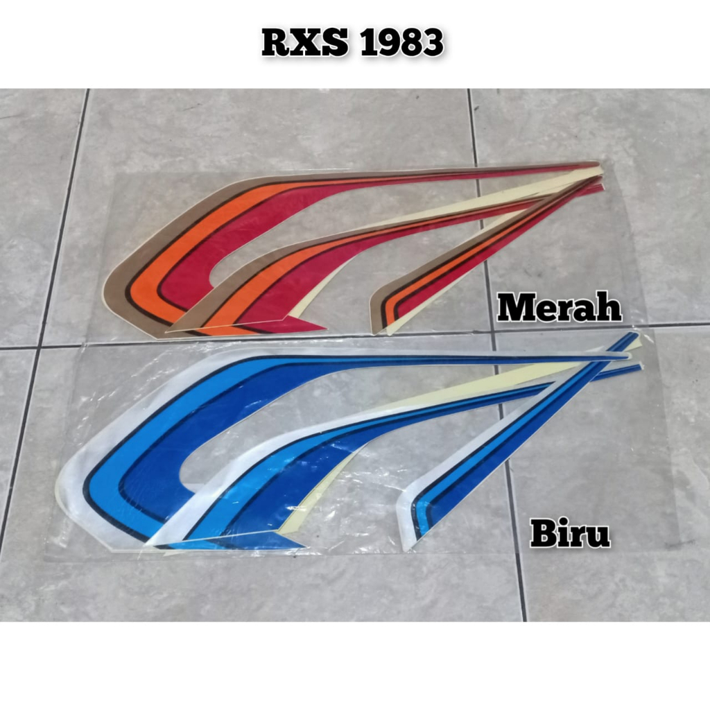Striping stiker RX Spesial 1983