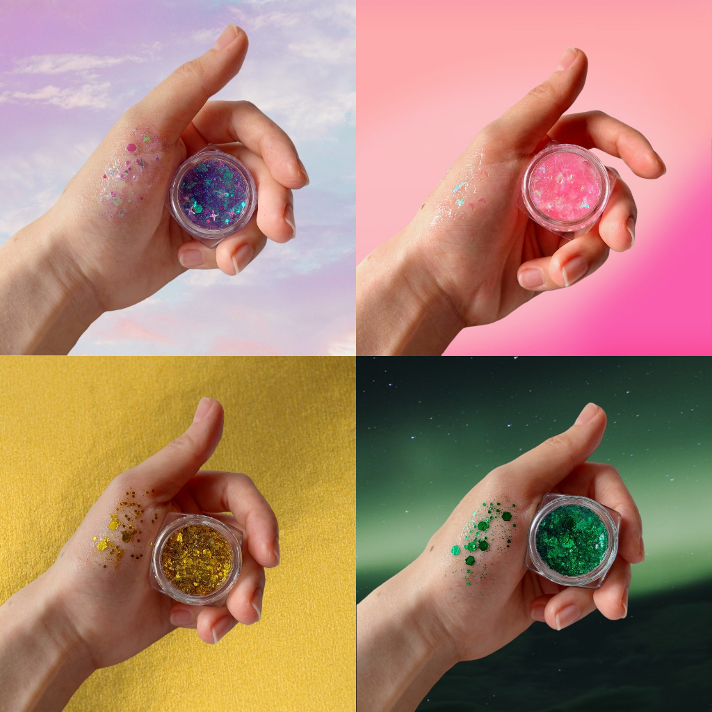 CSP022 – Gel Glitter / Hiasan Make Up / Nail Art Cosplay Jepang