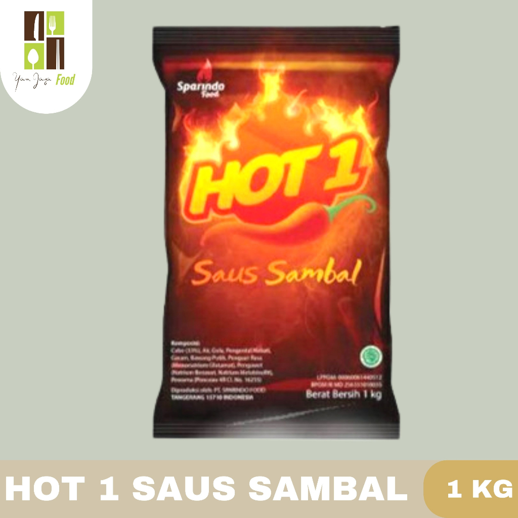 Red 1 Saus Tomat/ Saus Sambal / Hot 1 Saus Sambal 1 Kg