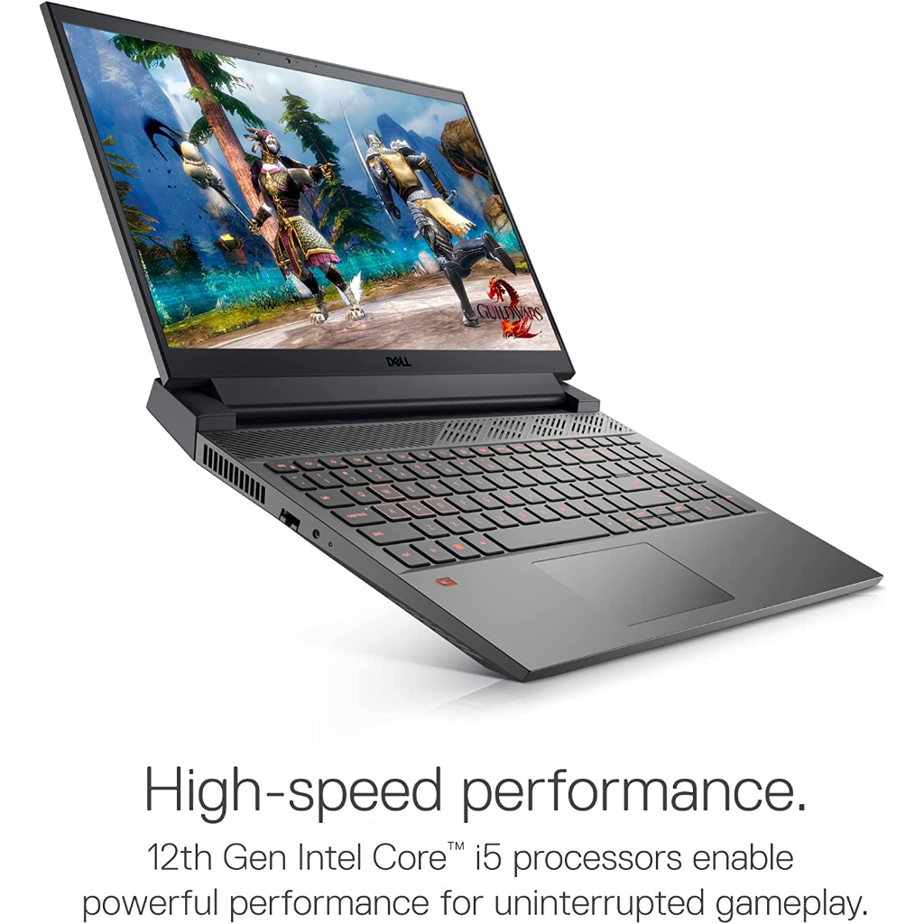 Laptop DELL GAMING G15 5520 Intel Core i5 12500H Ram 32GB DDR5 1TB SSD RTX3050-4GB FHD 120HZ BL WIN11HOME GREY