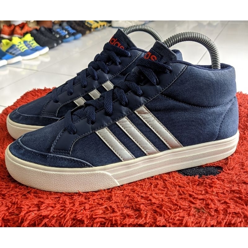 Sepatu sport sneakers adidas neo original denim mid 40