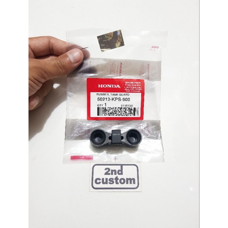 Karet pelindung tangki bawah ori Honda CRF 150 L CRF150L Original rubber tank guard bahan bakar bens