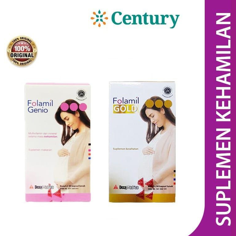 Folamil / Folamil Gold / Folamil Genio / DHA / Suplemen Ibu Hamil dan Menyusui / Promil / Ibu dan Ba