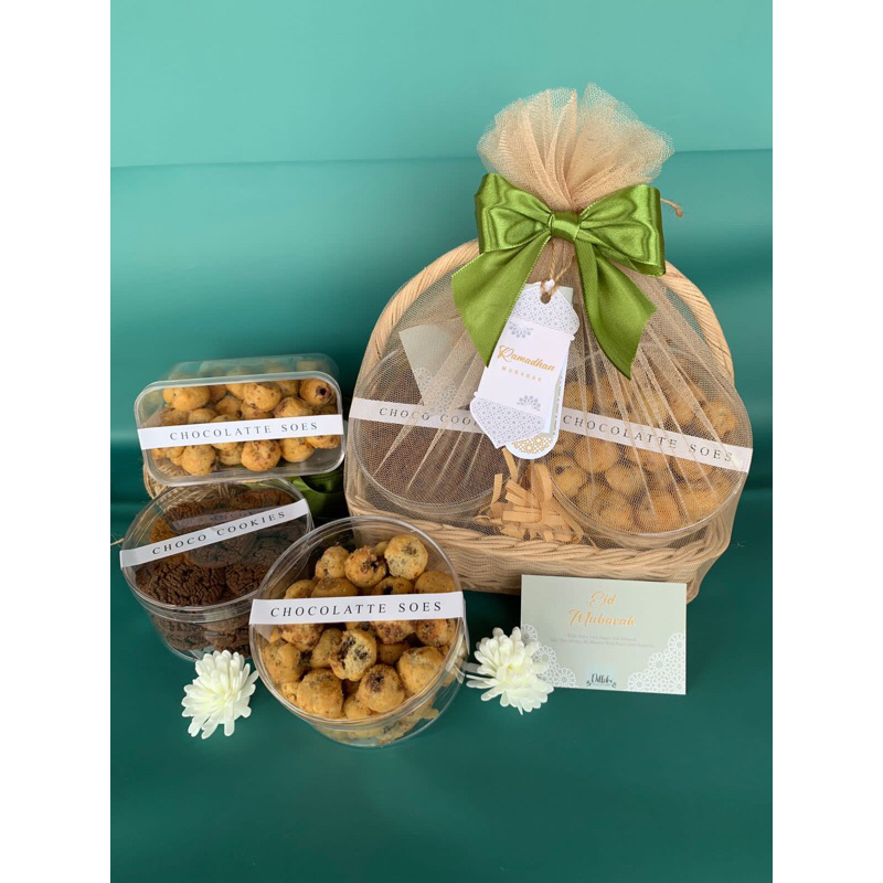 

Hampers lebaran Paket Triple Cookies