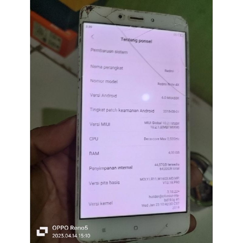MESIN XIAOMI REDMI NOTE 4X MTK RAM 4/64