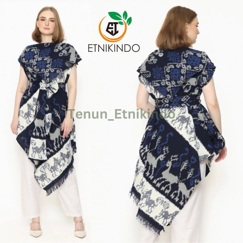 dress tenun sumba - dress tenun wanita