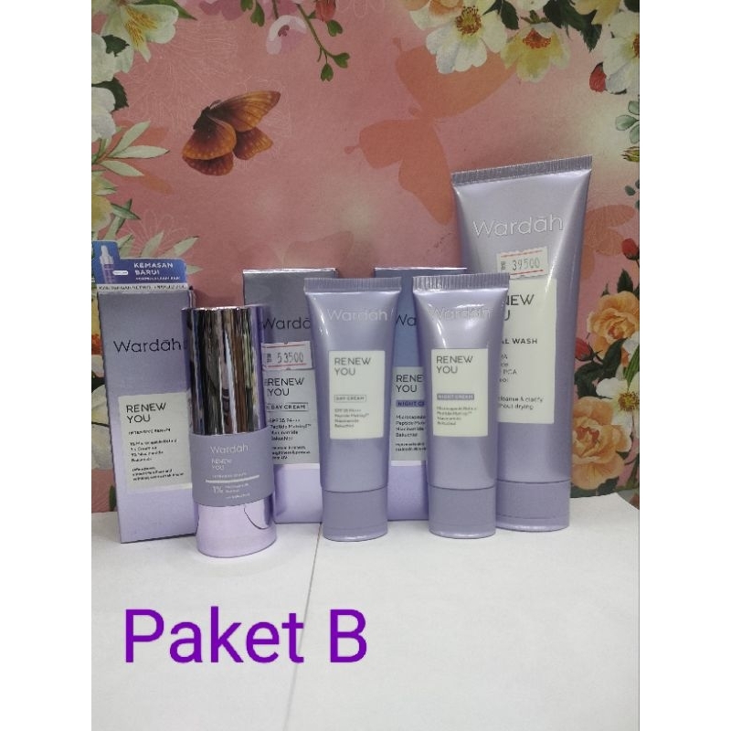 WARDAH PAKET RENEW YOU SERIES