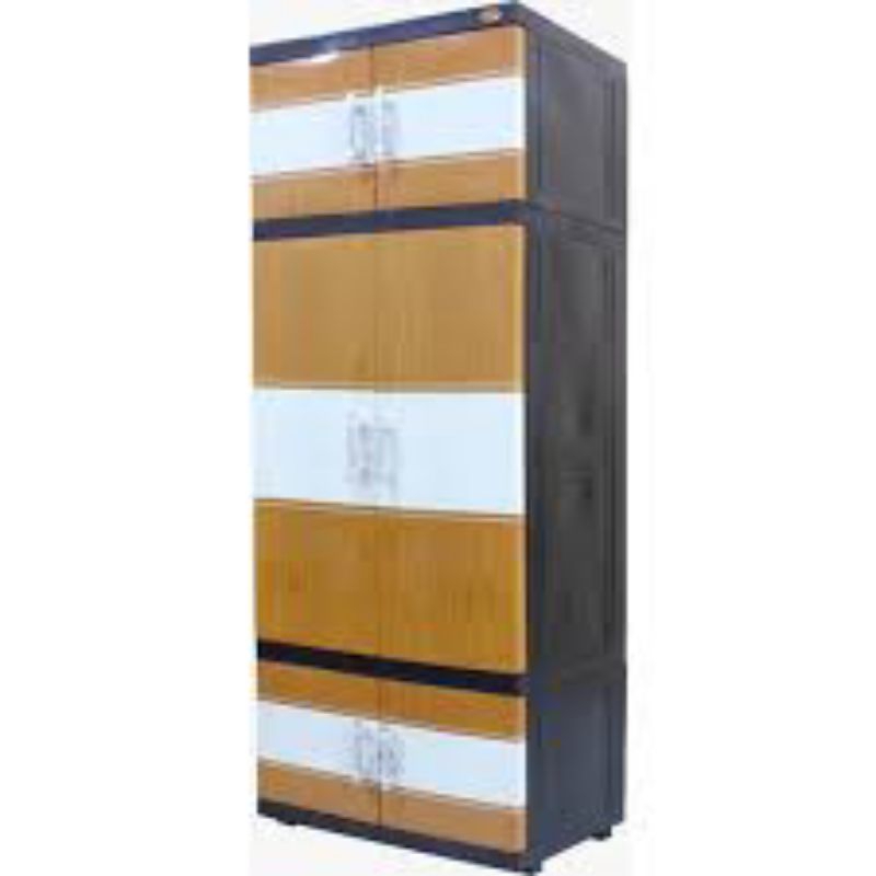 RB Naiba Fit Jumbo Gantung / Naiba Fit Kaca / Lemari Plastik Jumbo Gantung