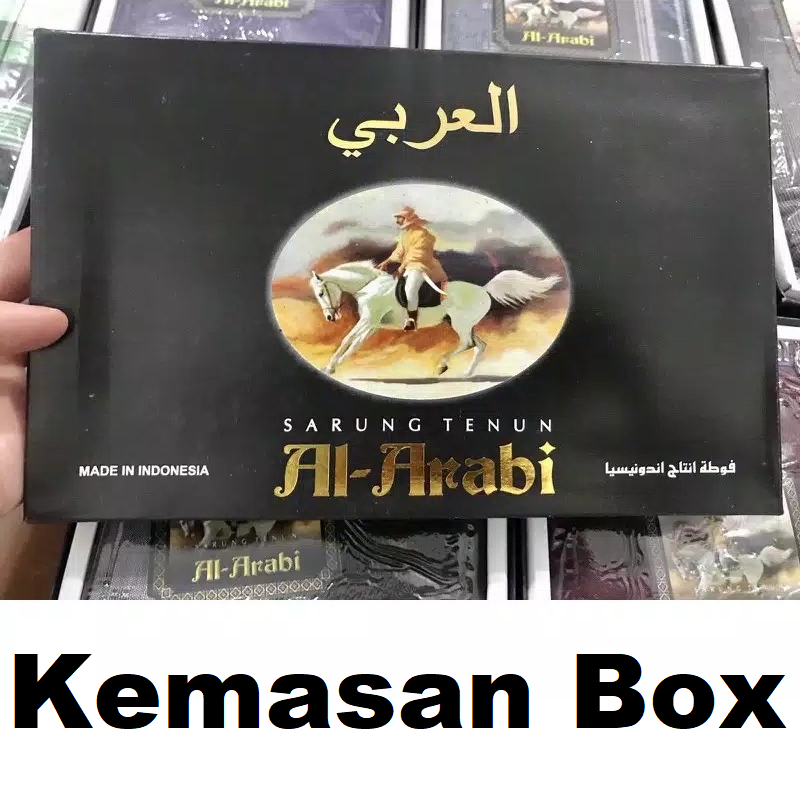 Al-Arabi Sarung Tenun Dewasa Kemasan Box Dus