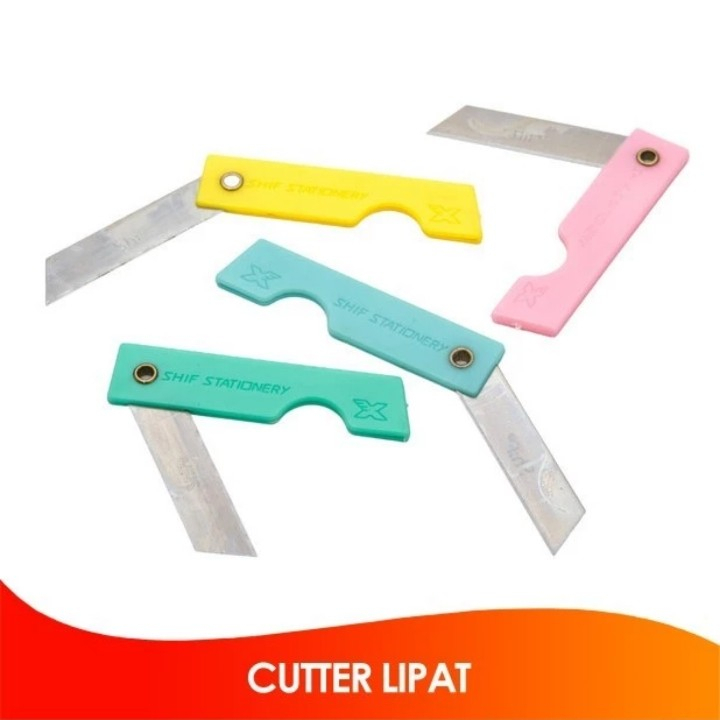 

Cutter Lipat Silet Kater Pisau Saku Mini / Folding Knife / Pisau Lipat