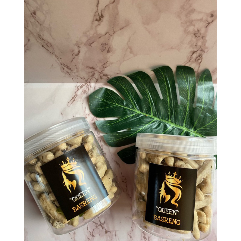 

Basreng Ori daun jeruk kemasan toples