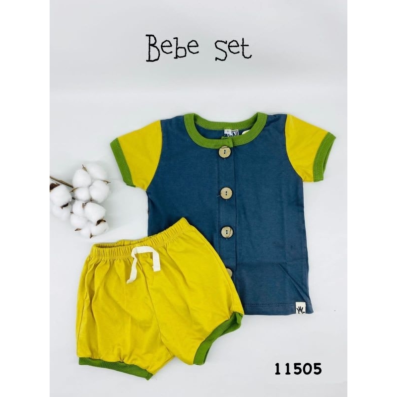 LOOPIE KIDS - BEBE SET - SETELAN BAJU ANAK - SETELAN BAJU BAYI - SET BAJU ANAK