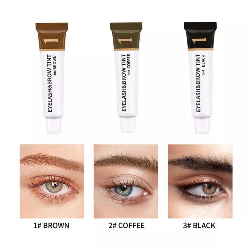 HCL Eyelash &amp; Eyebrow Tint / Pewarna Alis Dan Bulu Mata