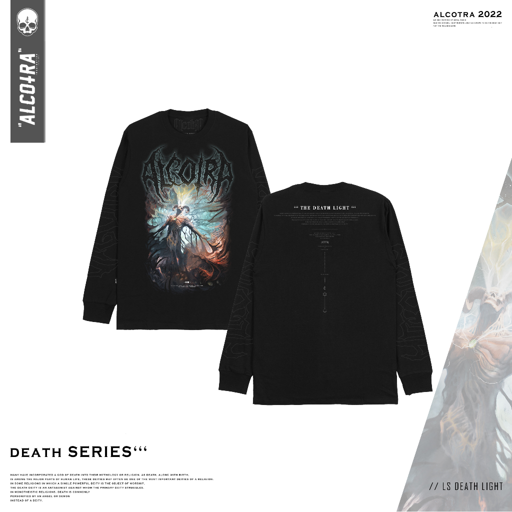 LS DTH LIGHT // LONGSLEEVE DEATH LIGHT // KAOS LENGAN PANJANG ALCOTRA