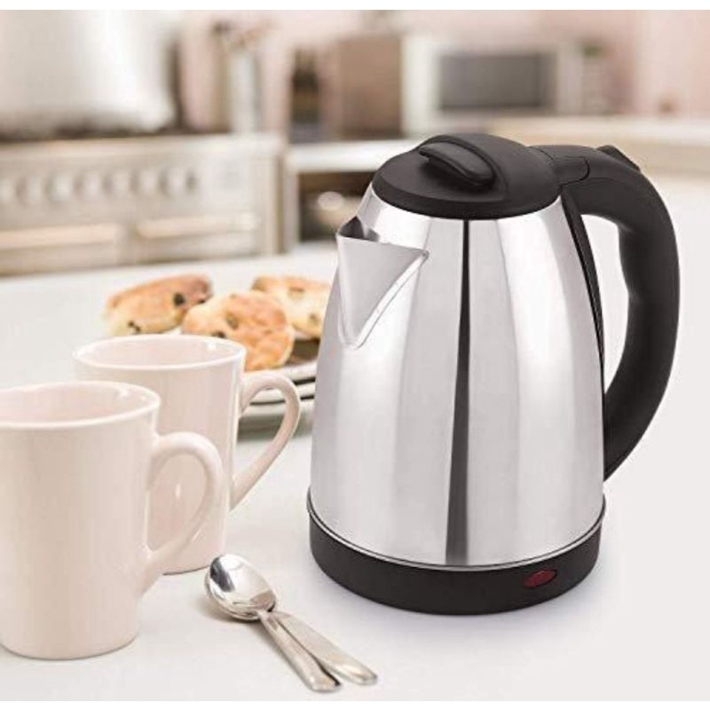 Teko Listrik Stainless Steel Pemanas Air Kettle Electric Kapasitas 2 Liter -IBZ