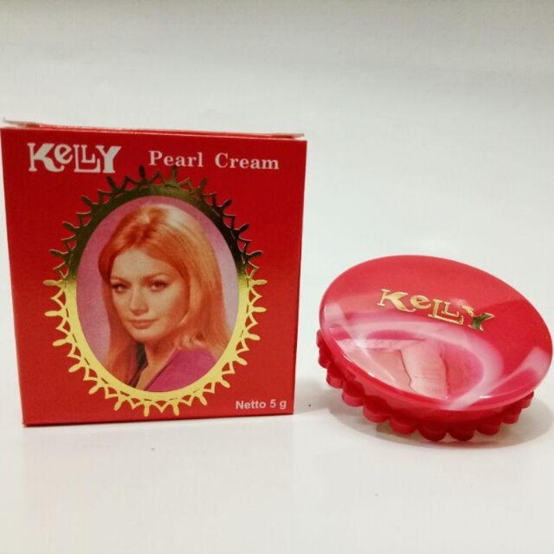 Bedak kelly pearl cream