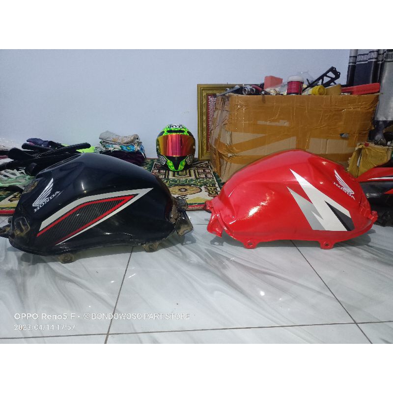 Tangki new cb150r led merah glowsy 2016-2019