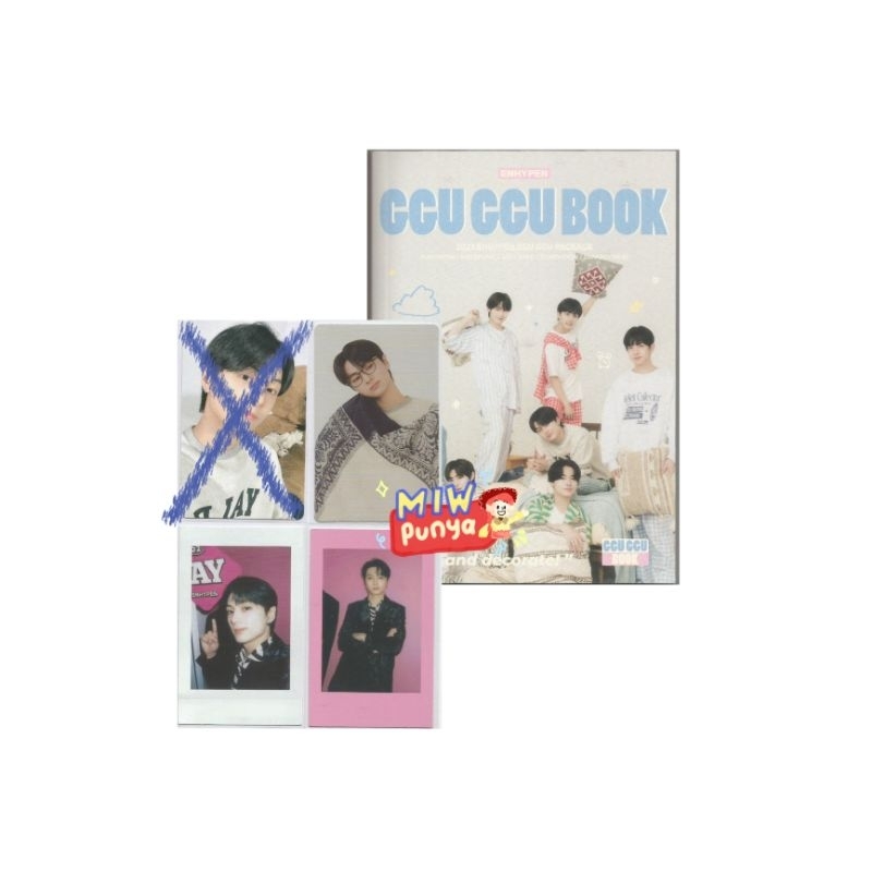 jay gguggu set pob weverse shop polaroid gguggu book enhypen 2023