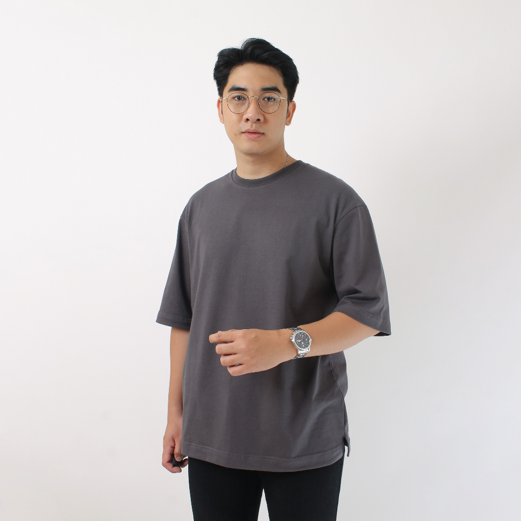 Volda Oversized T-Shirt (Dark Grey)