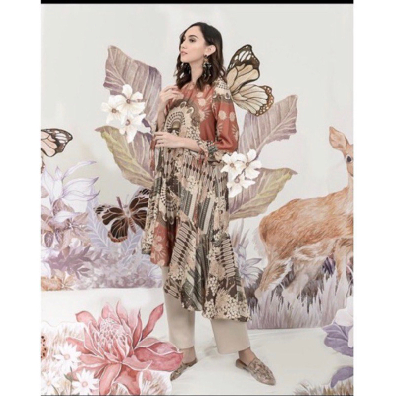 PRELOVED Allegra tunic sunset by wearing klamby size M