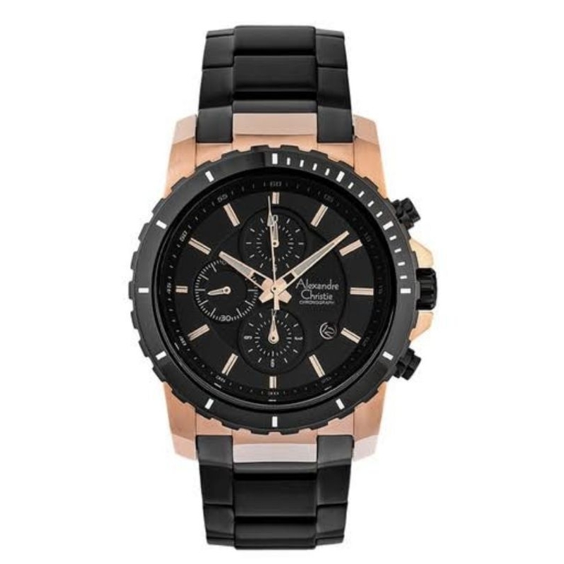 Jam Tangan Alexandre Christie AC 6141 MCBTBBA/MCBIPBA/MCBBRBA Pria