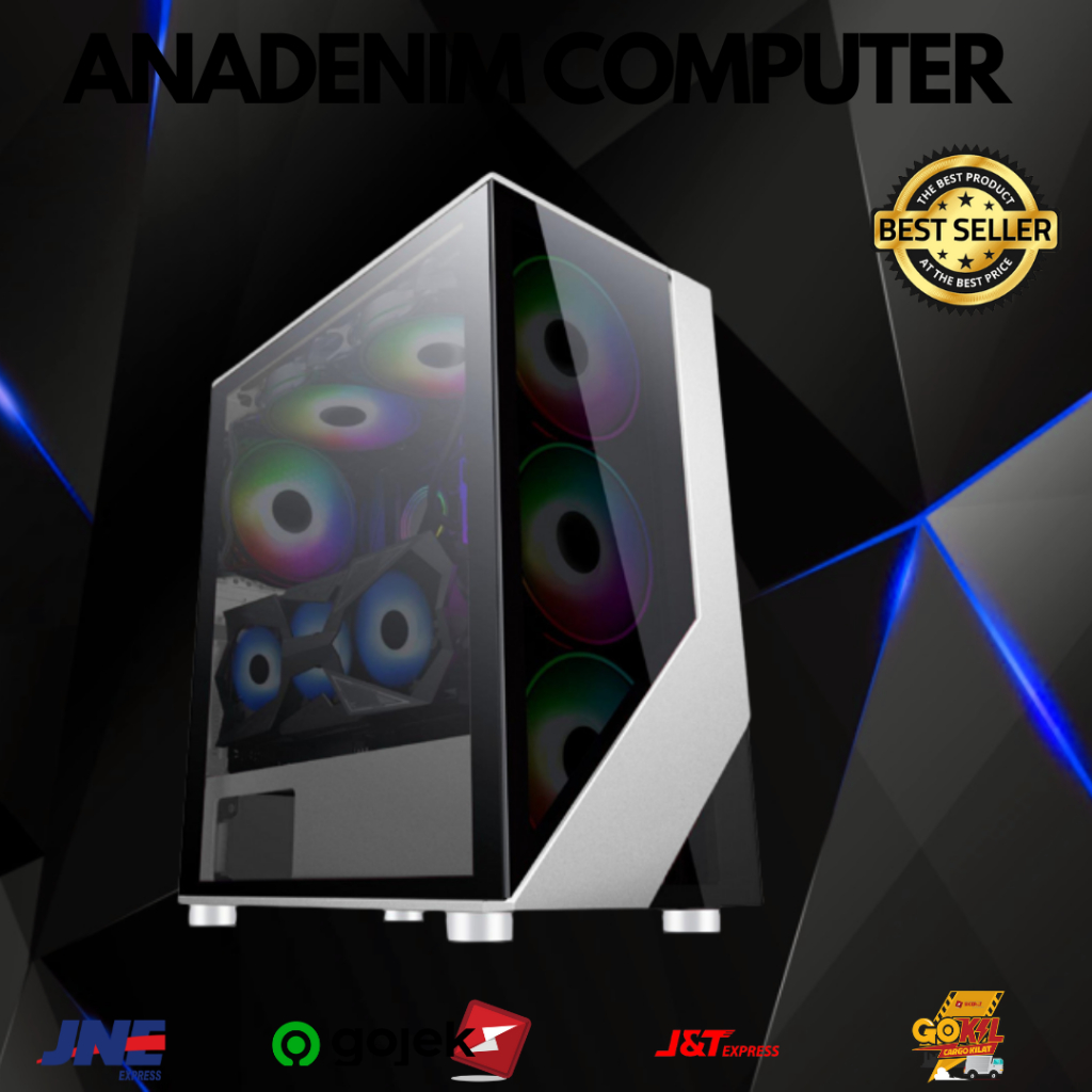 PC GAMING I5 12400F -  RTX 3060 12 GB - NVME LUMINION TERBARU