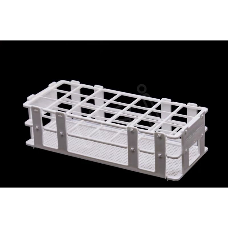 Rak tabung reaksi plastik Test tube rack 60 hole