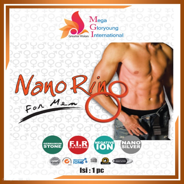 Mgi Nano Ring Meningkatkan Stamina Kejantanan Pria/Alat Terapi Kesehatan/Terapi Prostat