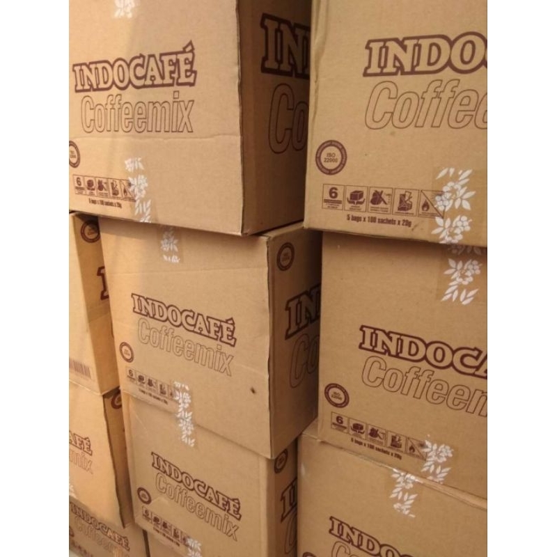 

Indocafe Coffemix 1 Dus 5 bag / 500 Sachet (Gojek/Grab)