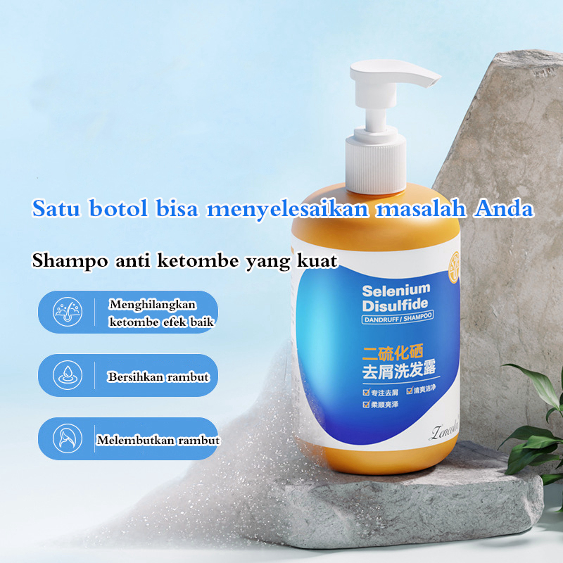 Obat ketombe Sampo ketombe Obat Ketombe Rambut Rontok Berkerak Sampo 300ML Efesiensi menghilangkan ketombe/Cepat anti gatal/Memuluskan rambut/Menjaga kulit kepala