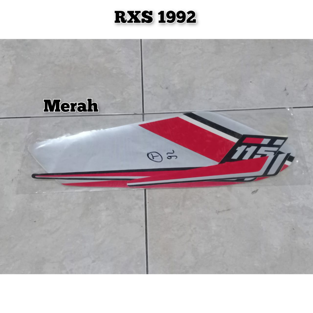 Striping stiker RX Spesial 1992