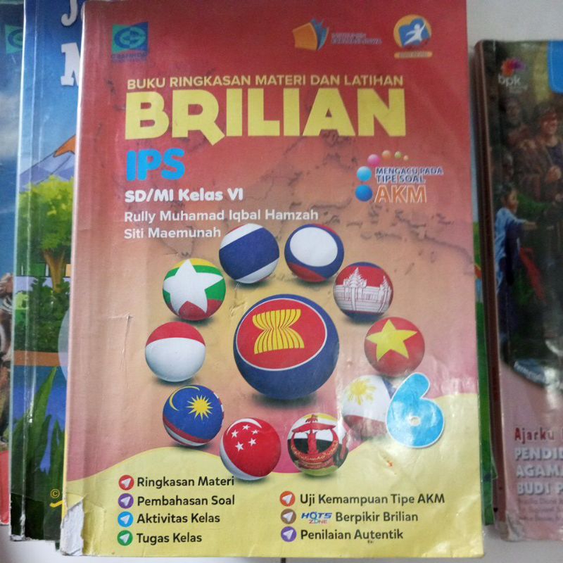 buku brilian IPA kelas 6 (preloved)