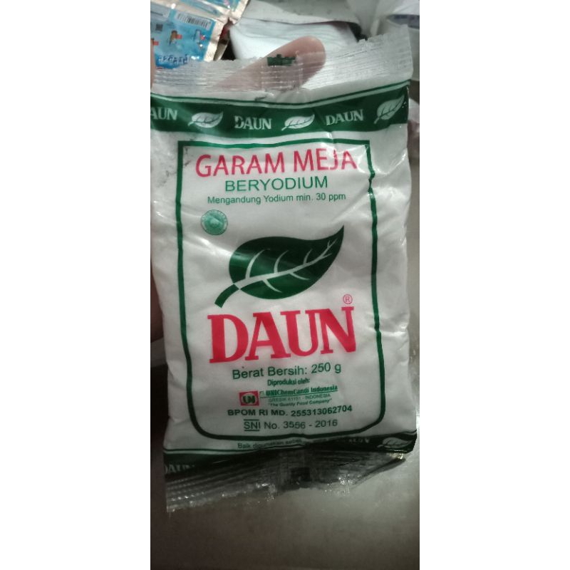 

Garam Meja (Daun) Beryodium 250 g