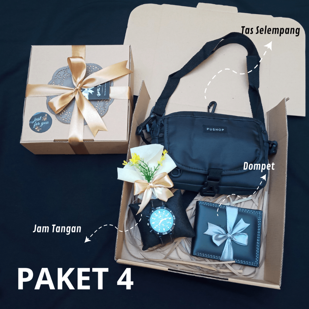 Hampers Kado Cowok Ulang Tahun Hadiah Wisuda/ Kado Anniversary/ Kado ValentineDay/ Kado Pernikahan