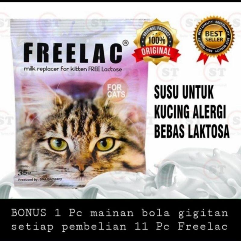 PROCAT SUSU FORMULA KUCING semua usia Mencegah Bulu rontok Kaya nutrisi  Meningkatkan imun kucing freelac