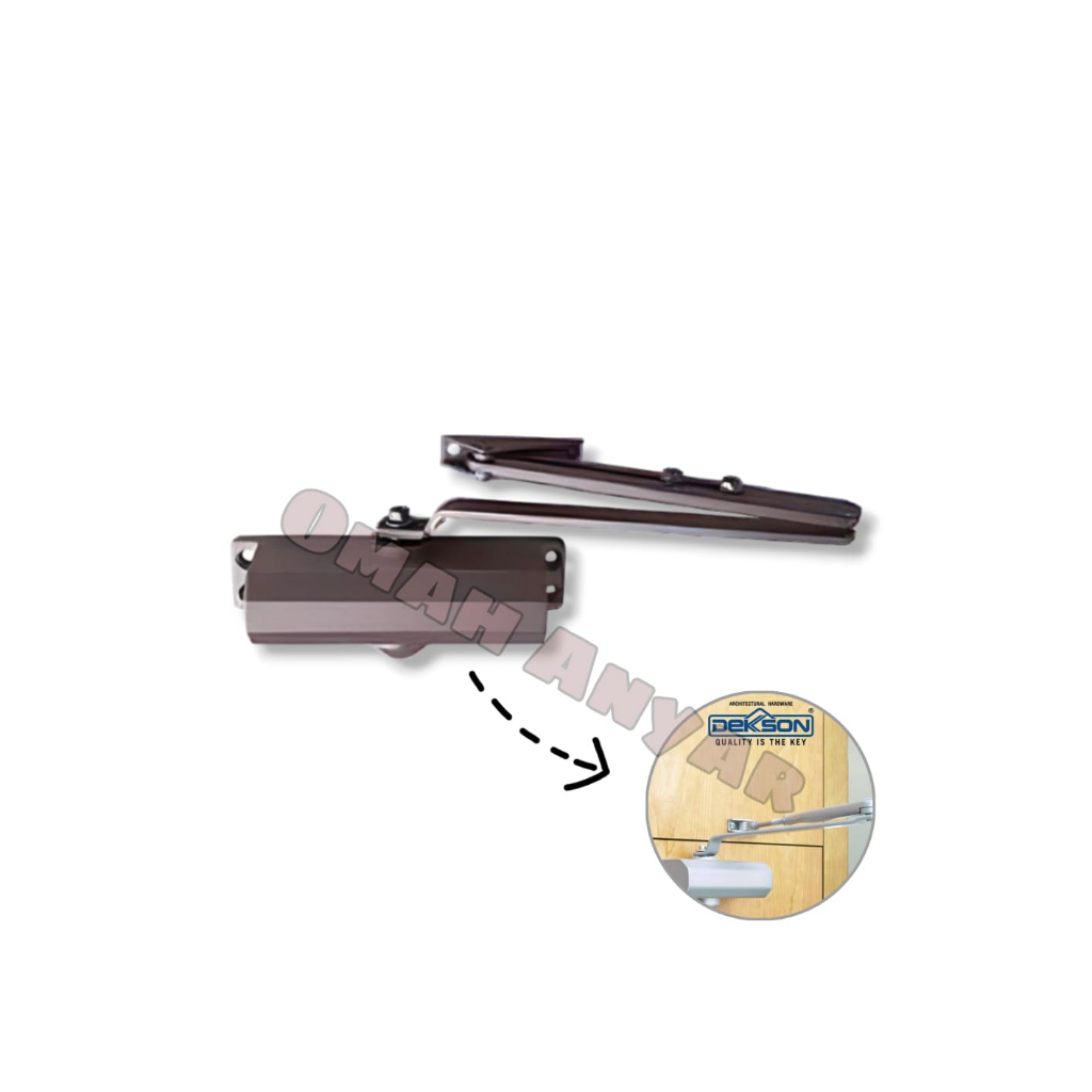 Door Closer Dekson Dekkson DCL300 HOLD OPEN Penahan Pintu 90 derajat