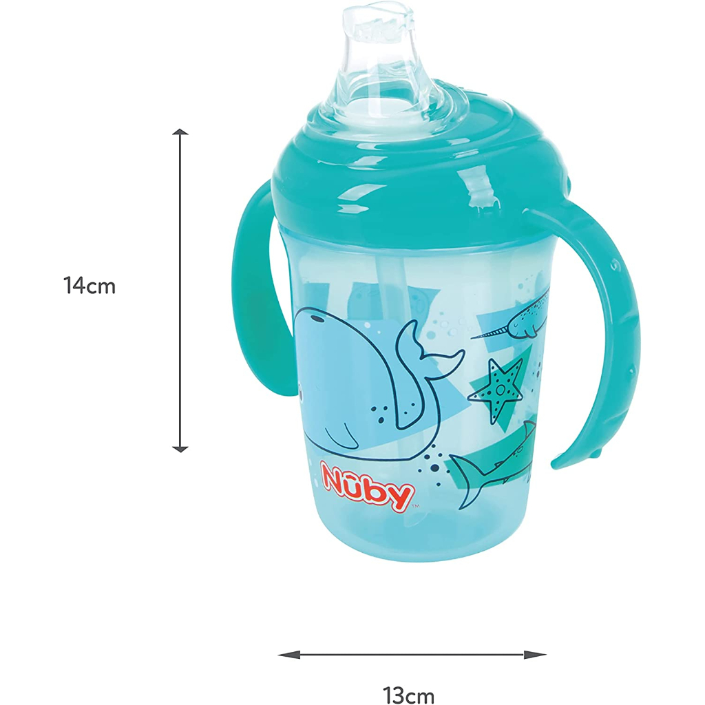 NUBY GRIP N SIP WATER BOTTLE 240ML