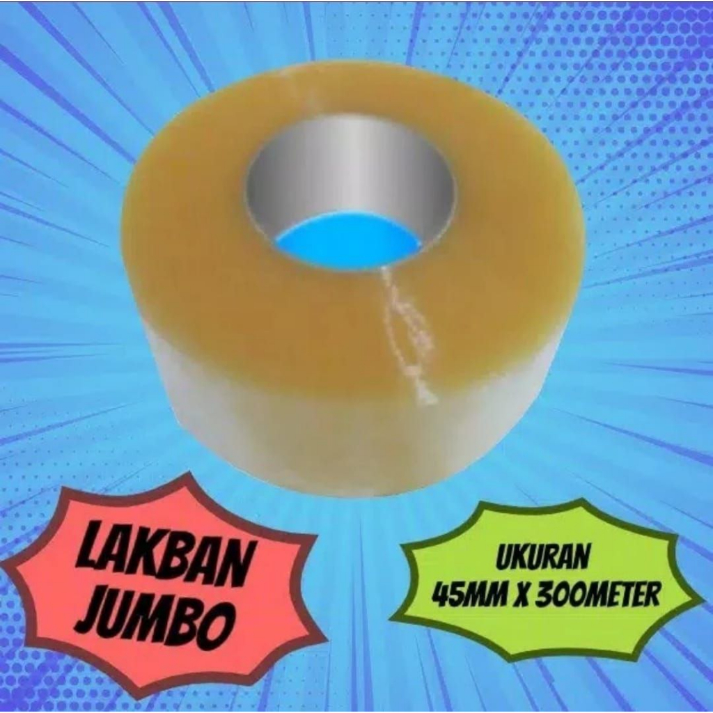 [ UNIQUE ] LAKBAN ISOLASI JUMBO 500 YARD