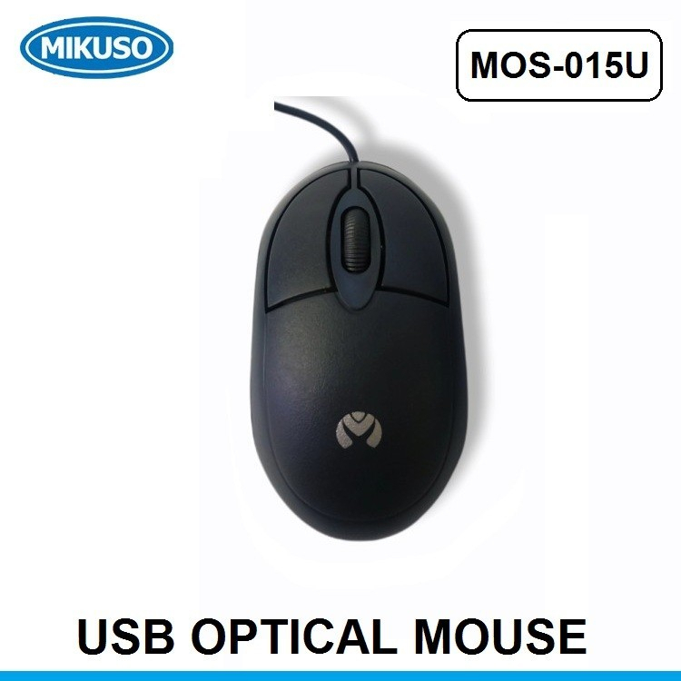 MIKUSO MOS-015U Mouse Kabel Optical Mouse Original Mikuso