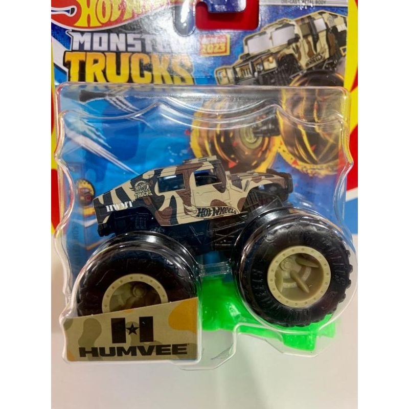 MONSTER TRUCKS HUMVEE TERBARU 2023 LOT F ORIGINAL 100% DARI MATTEL