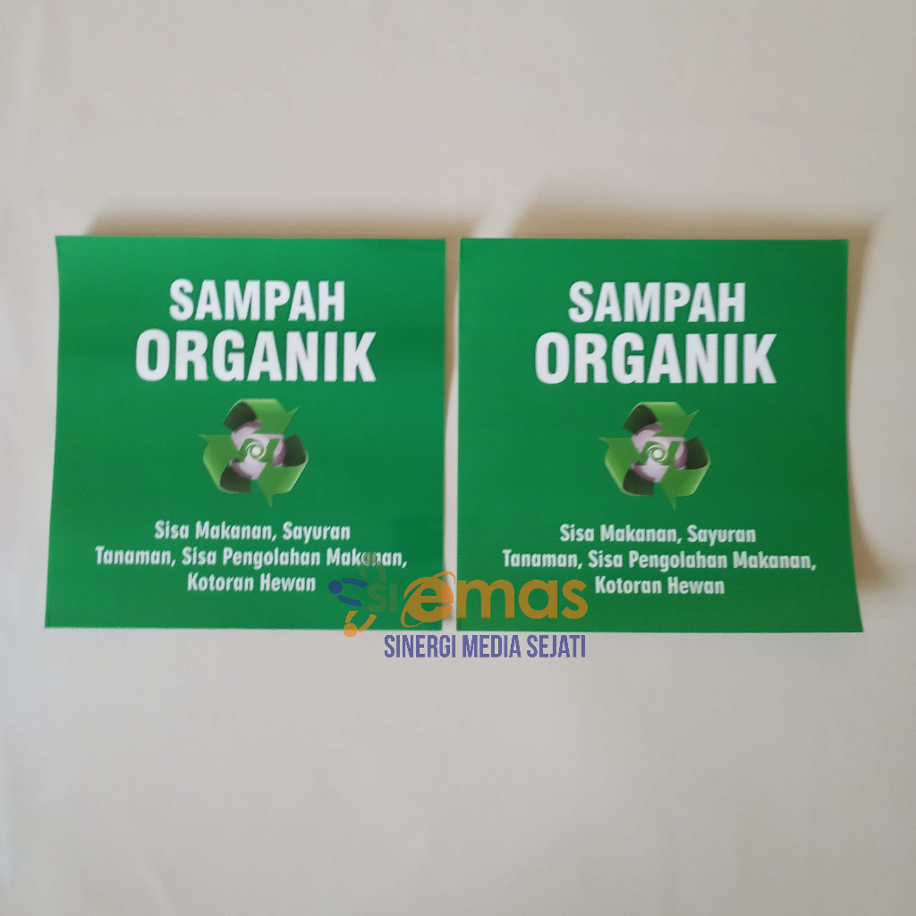 

Stiker Sampah Organik | Stiker Sampah Anorganik | Stiker Petunjuk Pengolahan Sampah