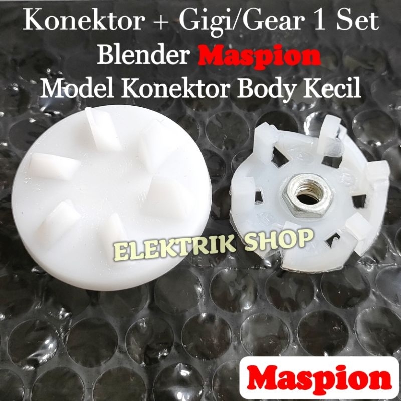 GIGI + KONEKTOR 1SET BLENDER MASPION MODEL KONEKTOR BODY KECIL