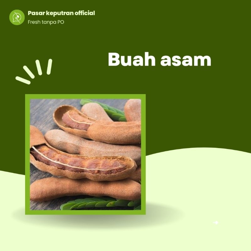 

Asem jawa utuh 250gr,buah asem jawa segar, asem jawa