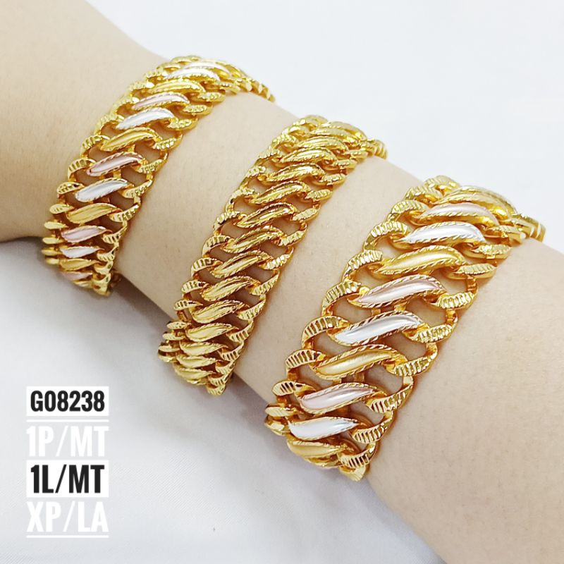 Gelang Xuping premium rantai lipan G08238