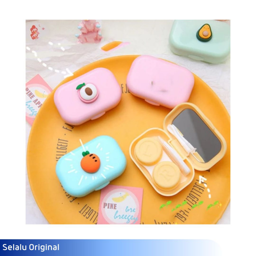 Tempat case softlens mini Jepit Stick