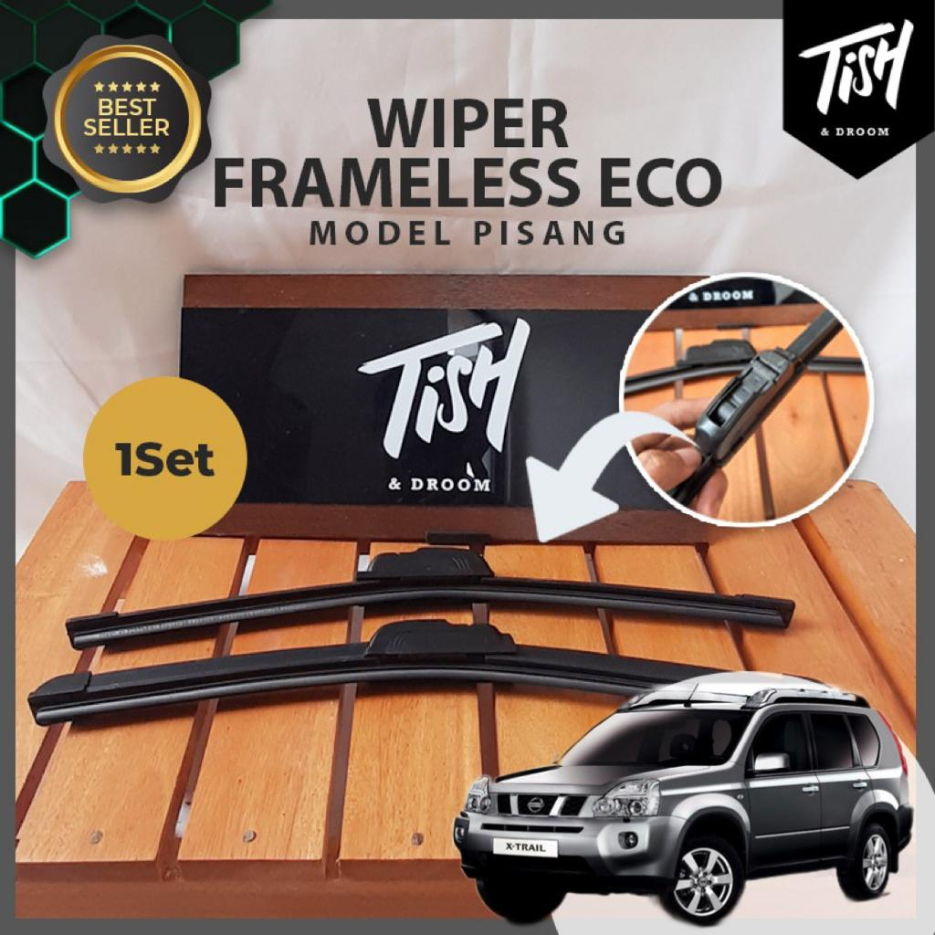 FL Wiper Nissan xtrail T31 2008-2013 Frameless Karet Elastis 2 pcs