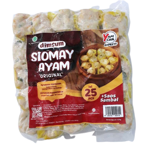

YAMCHA SIOMAY AYAM 25/425